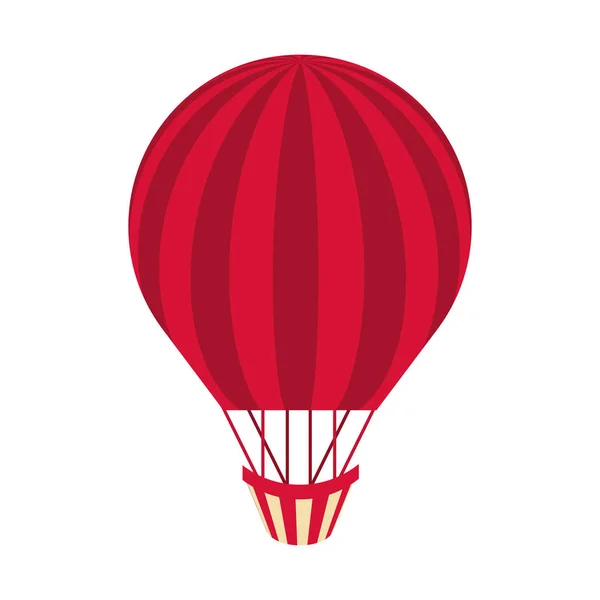 Ballongens varmluftsbevegelse – stockvektor