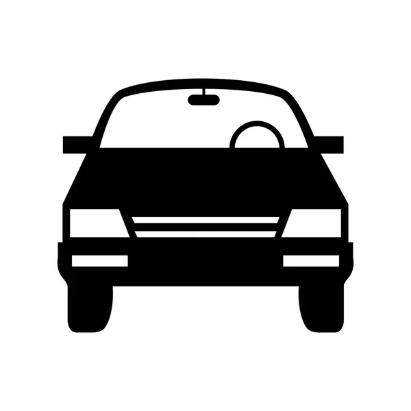 Coche auto vehículo aislado icono — Vector de stock