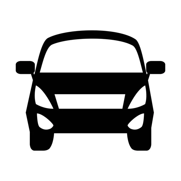 Coche auto vehículo aislado icono — Vector de stock