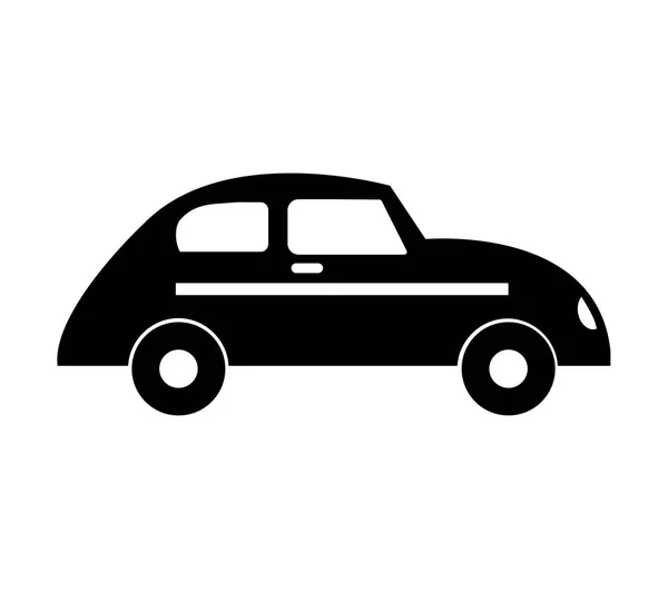 Auto auto voertuig geïsoleerde pictogram — Stockvector