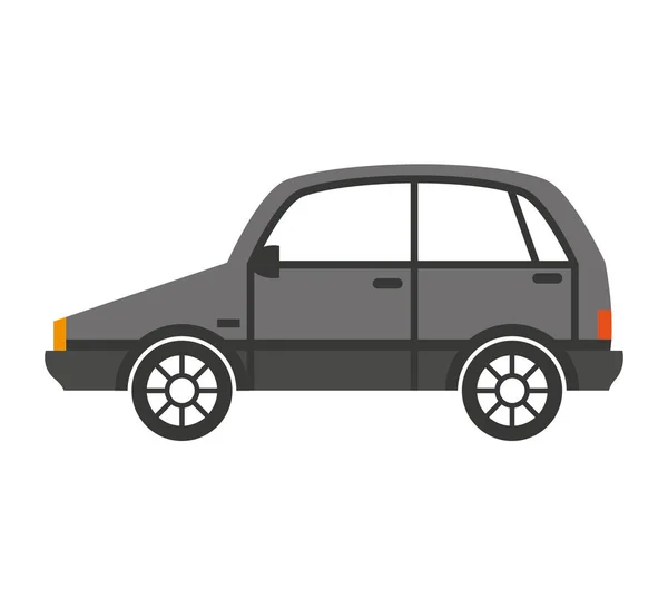 Autó auto jármű elszigetelt ikon — Stock Vector