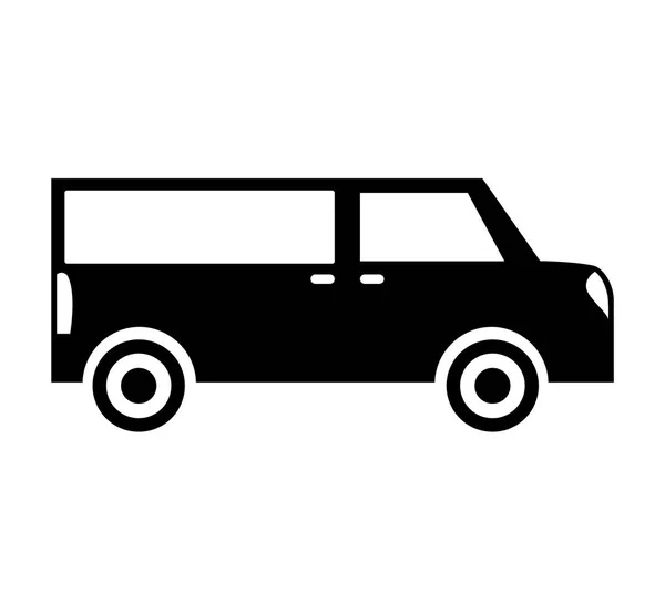 Auto auto vozidla izolované ikona — Stockový vektor
