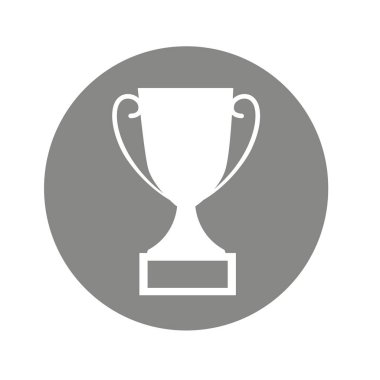 Kupa ilk yer izole simgesi