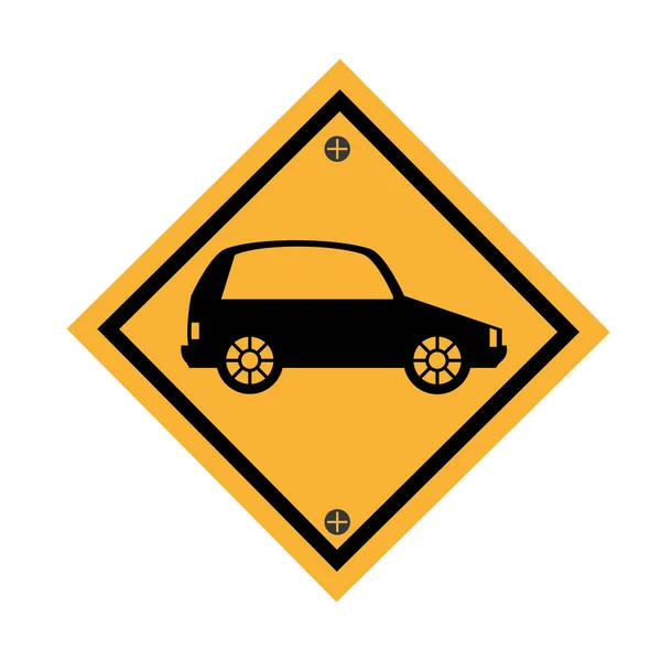 Icona del segnale parcheggio auto — Vettoriale Stock
