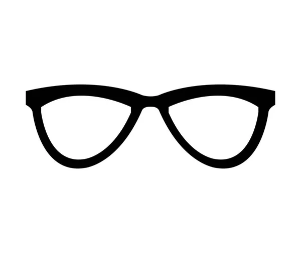 Óculos modernos ícone isolado — Vetor de Stock