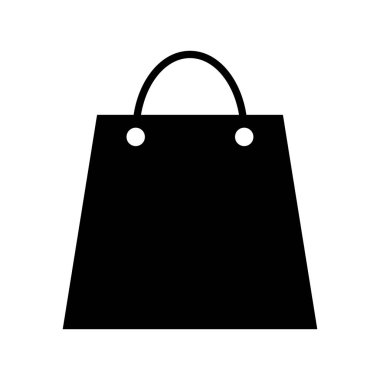 alışveriş çantası izole simgesi
