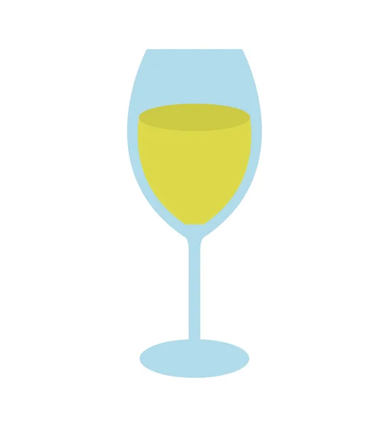 Tasse boisson partie icône isolée — Image vectorielle