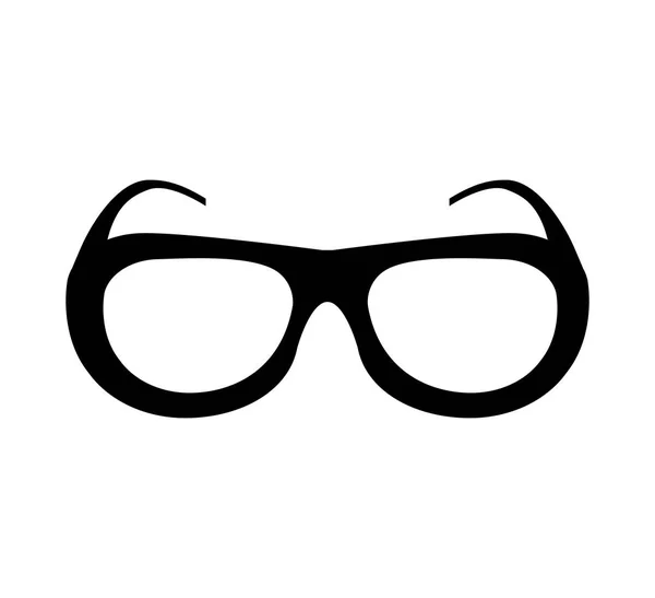 Ikona na białym tle nowoczesny okulary — Wektor stockowy
