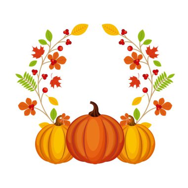 Mutlu Şükran günü kartı