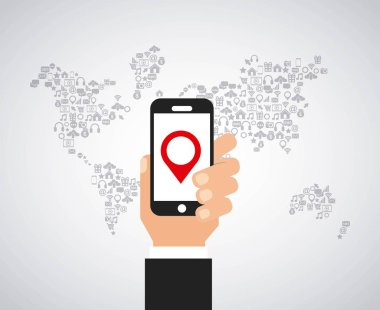 Smartphone ve Dünya Haritası
