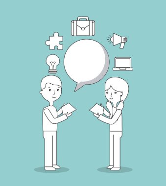 iletişim konuşma balonu