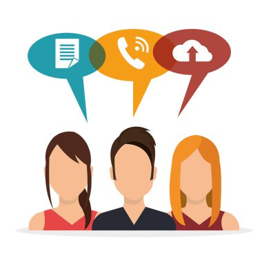 karakter sosyal medya kabarcık konuşma