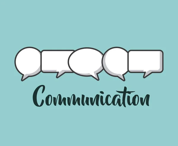 Bulle de communication — Image vectorielle