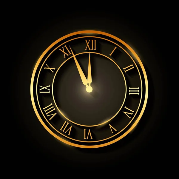 Clock time icon — Stock Vector