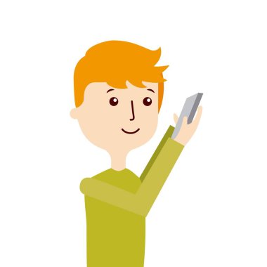 çizgi film adam kişi