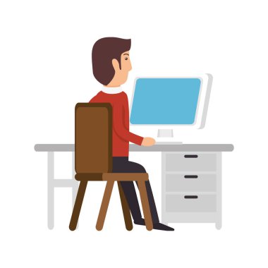 Avatar kişi çalışma simgesi