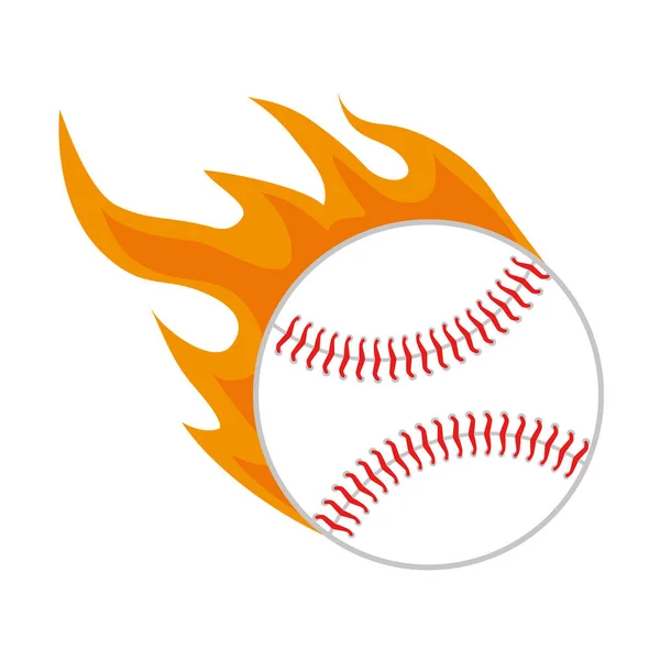 Иконка бейсбола — стоковый вектор