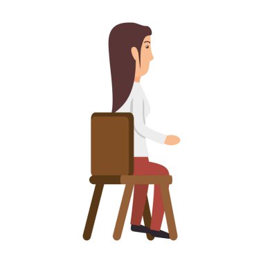 genç kadın avatar karakter