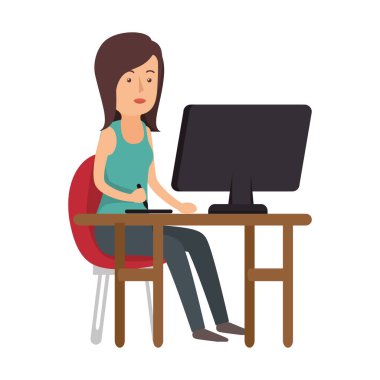 Avatar kişi çalışma simgesi