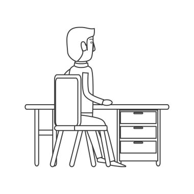 Avatar kişi çalışma simgesi