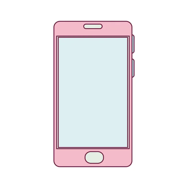 Geïsoleerde apparaatpictogram smartphone — Stockvector