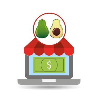 satın alma online avokado simgesi