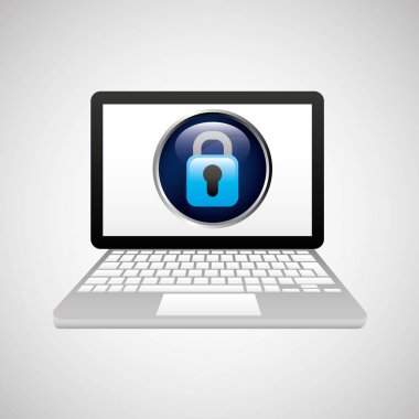 teknoloji laptop asma kilit koruma güvenlik