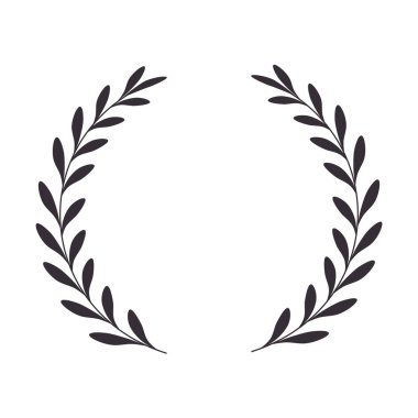 çelenk taç simgesi yapraklar