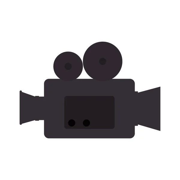 Cámara de vídeo icono de cine — Vector de stock