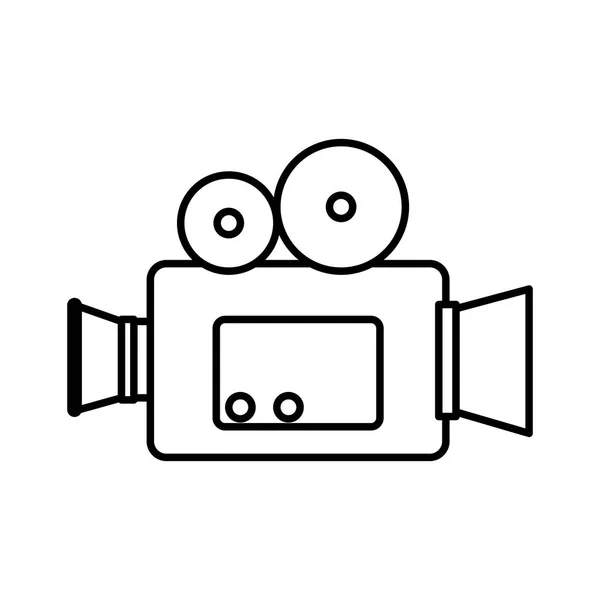 Video camera cinema icon — Stock Vector