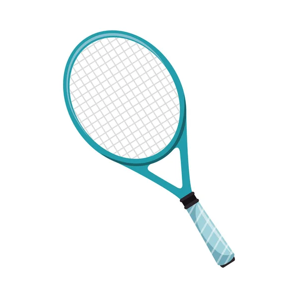 Tenis raketi teçhizatı simgesi — Stok Vektör
