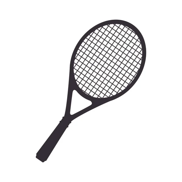 Ikona wyposażenia rakiety tenisowej — Wektor stockowy