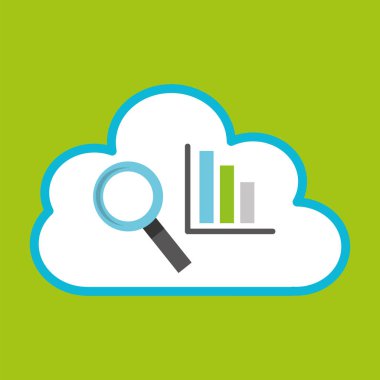 PC bulut mali grafik dijital web