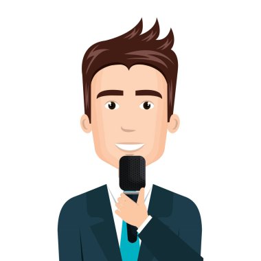 son dakika haber muhabiri karakter