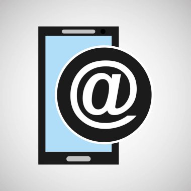 Sosyal Medya mobil app, posta simgesini