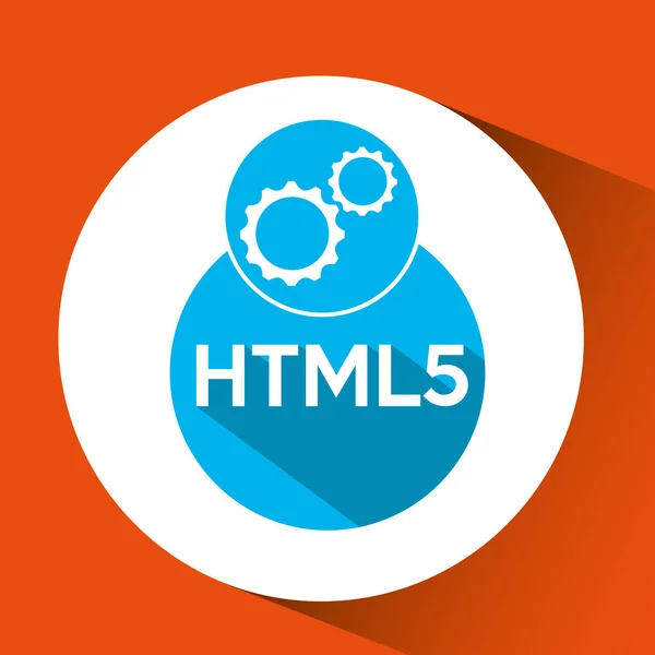 Web 开发齿轮 html5 — 图库矢量图片