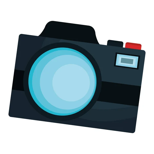 Kamera fotografisk isoleret ikon – Stock-vektor