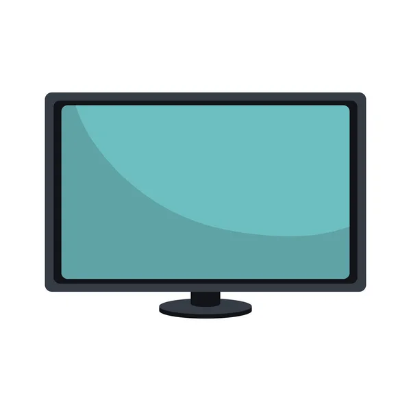 Monitor desktop computer icon — Stock Vector