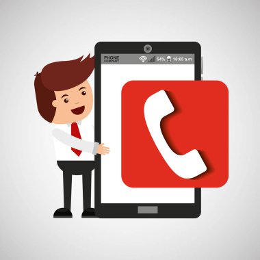 çizgi film adam akıllı telefon app telefon