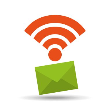 kutsal kişilerin resmi e-posta zarf wifi internet