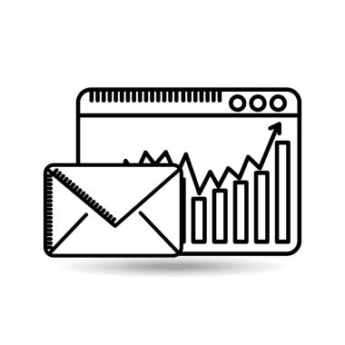 e-posta sayfa web istatistikleri grafik