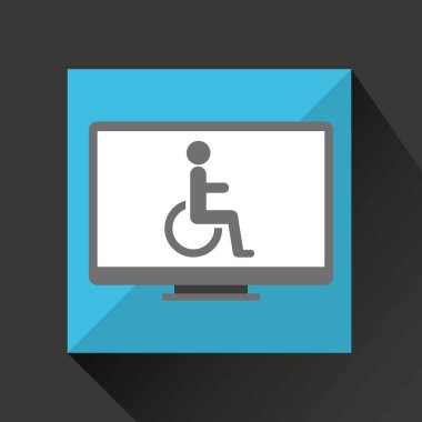 PC aygıt tıbbi kavramı tekerlekli sandalye devre dışı