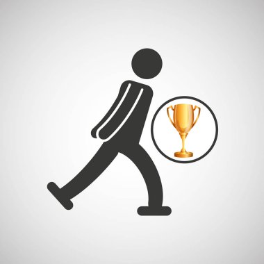 siluet adam buz patencisi atlet kupa