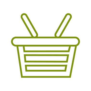alışveriş sepeti ticari simgesi