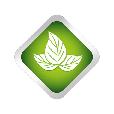 Ekoloji bitki sembolü simgesi