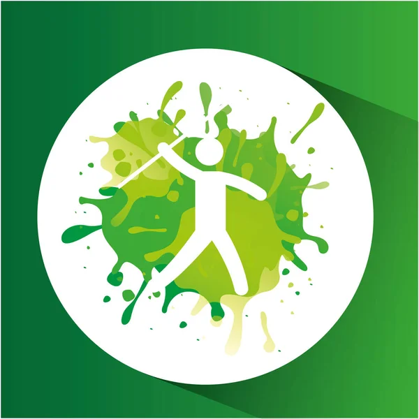 Projekt gry Olimpics — Grafika wektorowa © yupiramos ...