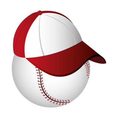 beyzbol kap simgesi tasarım