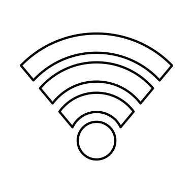 WiFi bağlantı izole simgesi