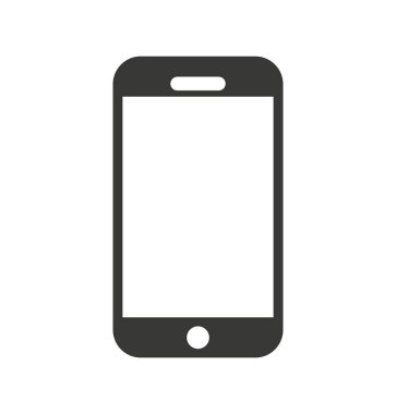 Smartphone teknoloji satırı simgesi