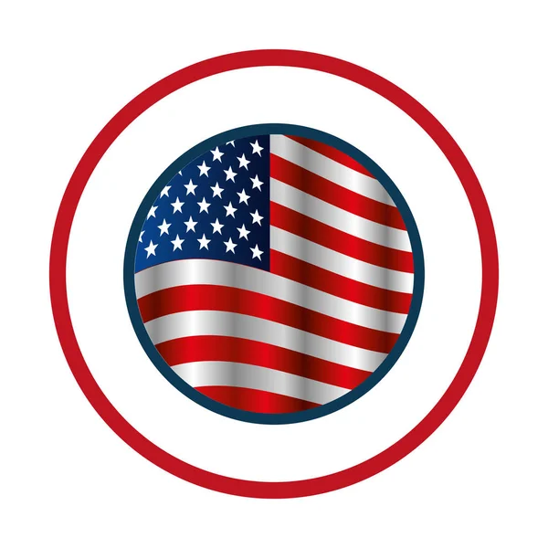 Estados Unidos de América emblema — Archivo Imágenes Vectoriales